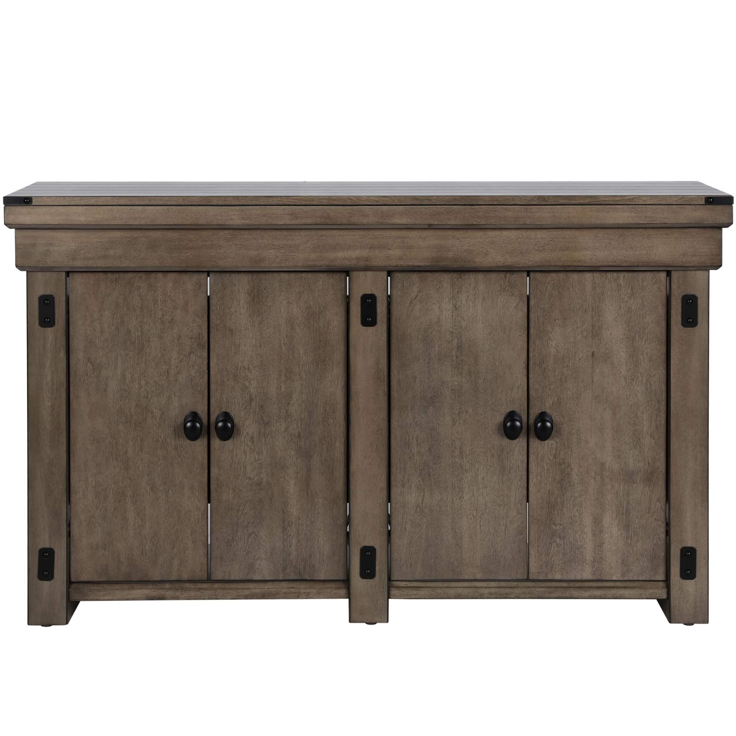 Ollie & Hutch Wildwood 55 Gallon Aquarium Stand, Rustic Grey Canadian