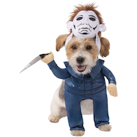 Michael Myers Walking Pet Costume, Assorted Sizes Front_Flat