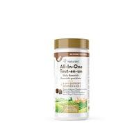 Suppléments/comprimés à croquer tendres tout-en-un NaturVet Daily Essentials, soutien 4-en-1 pour chiens, paq. 60 Front_Flat