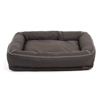 Reddy Indoor/Outdoor Dog Bed, Black, Assorted Sizes