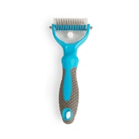 Petco Well & Good Dual-Sided Shedding Rake for Dogs Front_Flat