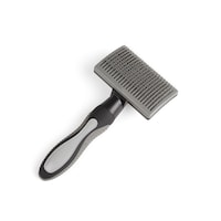 Petco Well & Good Black Self-Cleaning Slicker Brush for Pets Front_Three_Fourths_Angled_Left