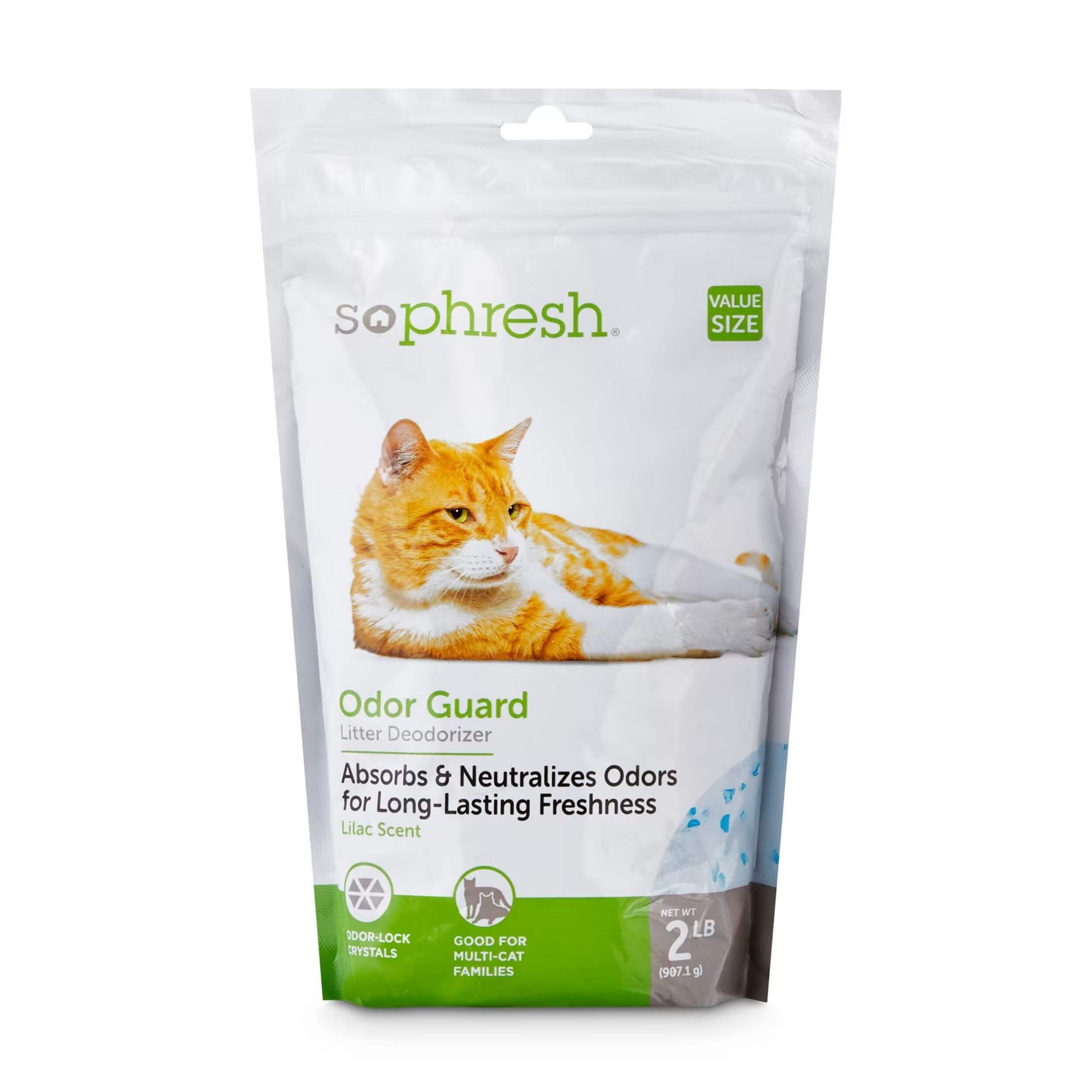 Désodorisant pour litière So Phresh Odor Guard, 907 g Front_Flat