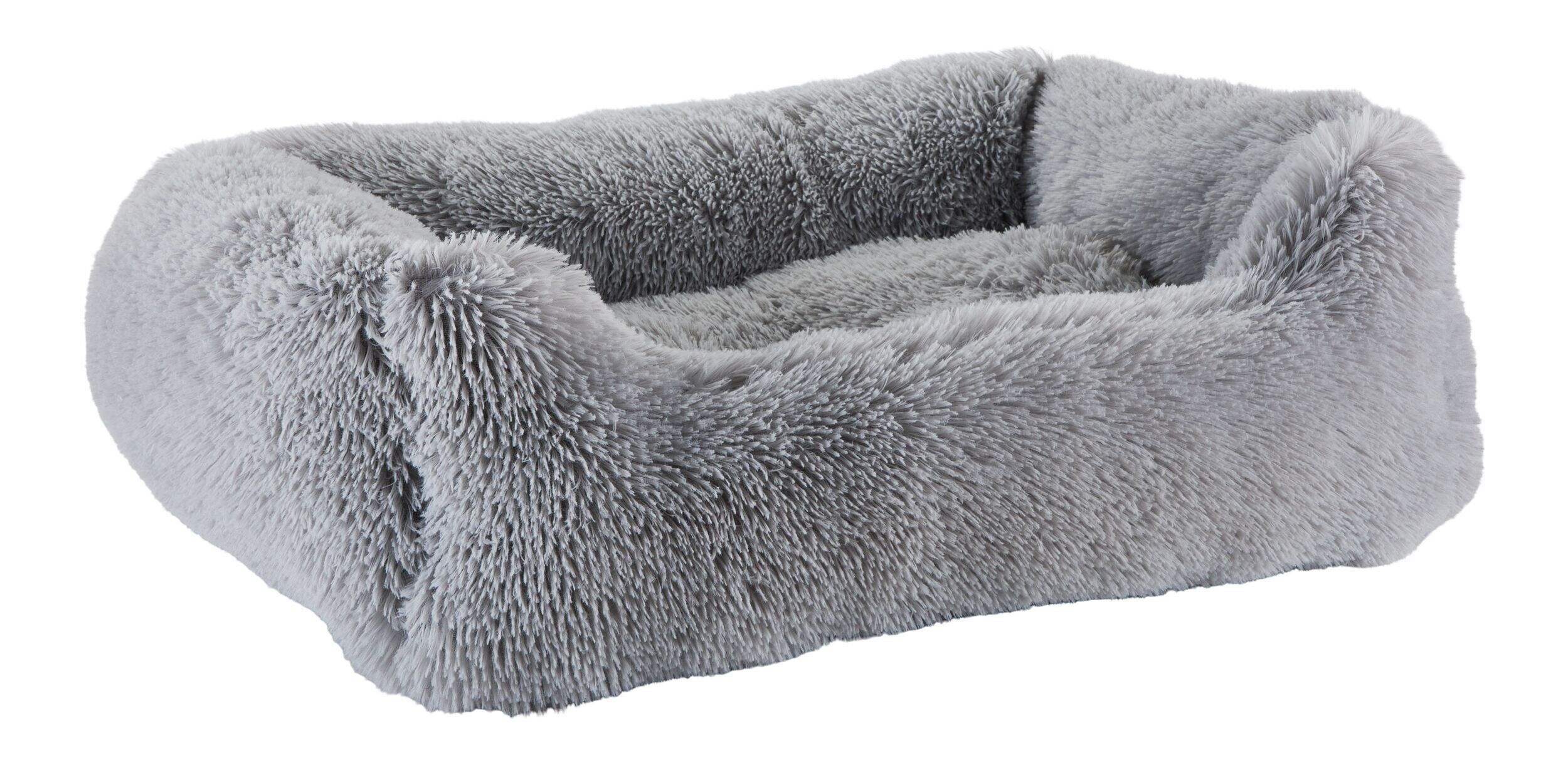 Lit en peluche pour animal Cat Craft, gris, 30 x 24 po Front_Three_Fourths_Angled_Right