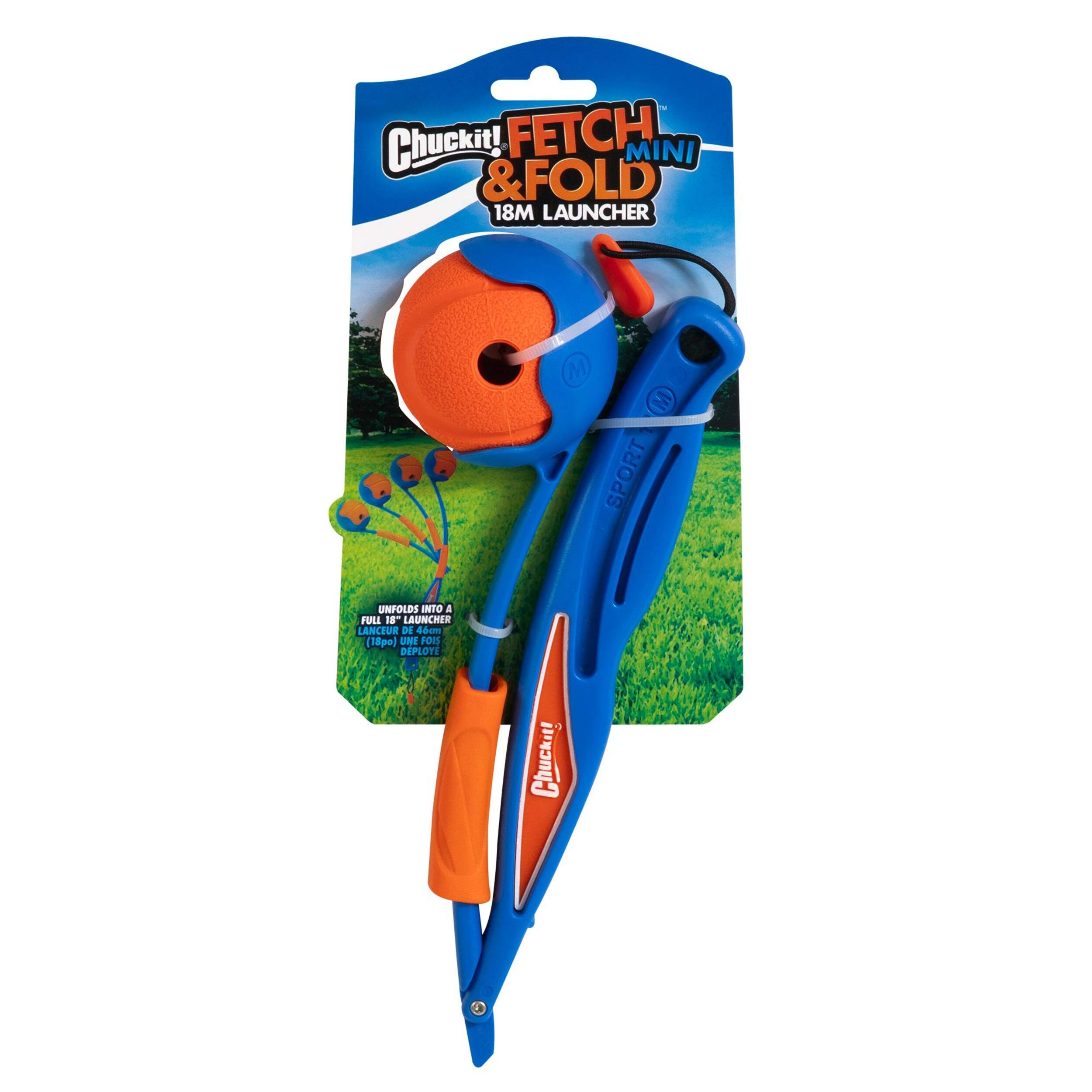 Chuckit! Mini lanceur Fetch & Fold Front_Flat