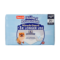 Hartz Home Protection Miracle Guard Dog Pads, Regular, 25-pk Front_Flat