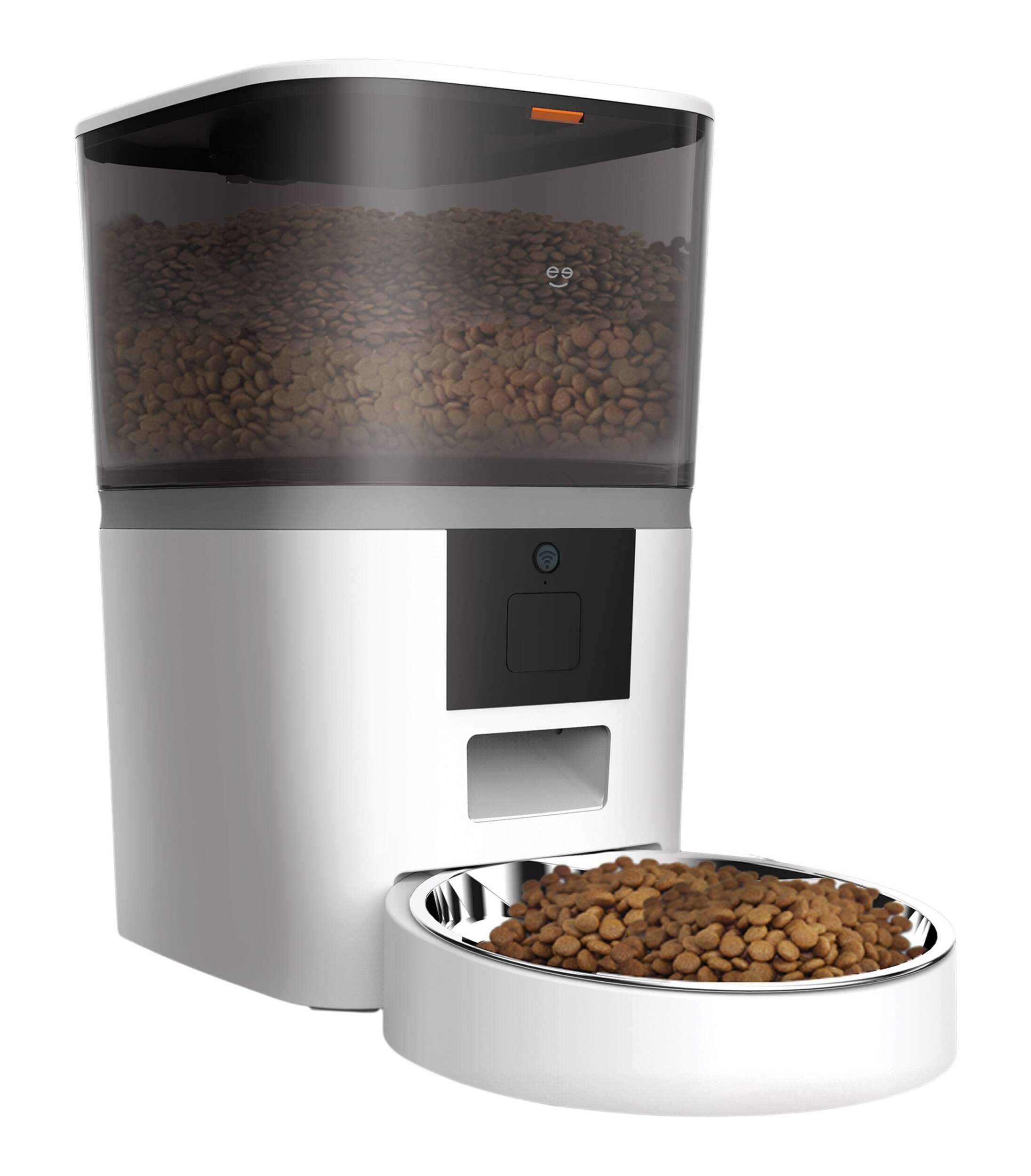 Geeni PetConnect Automatic Feeder, 6-L Front_Three_Fourths_Angled_Left