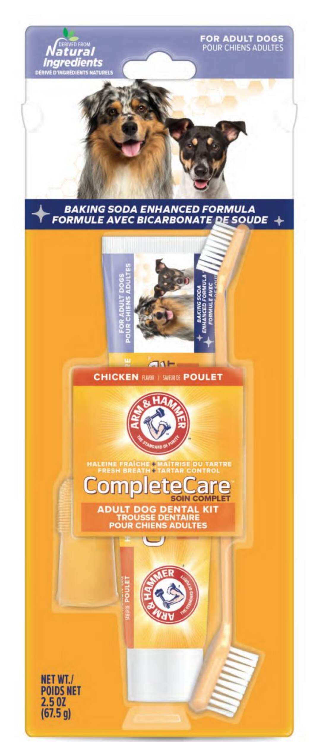 Arm & Hammer Complete Care Dog Dental Kit Front_Flat
