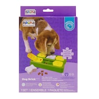 Outward Hound Dog Brick Interactive Treat Puzzle Game