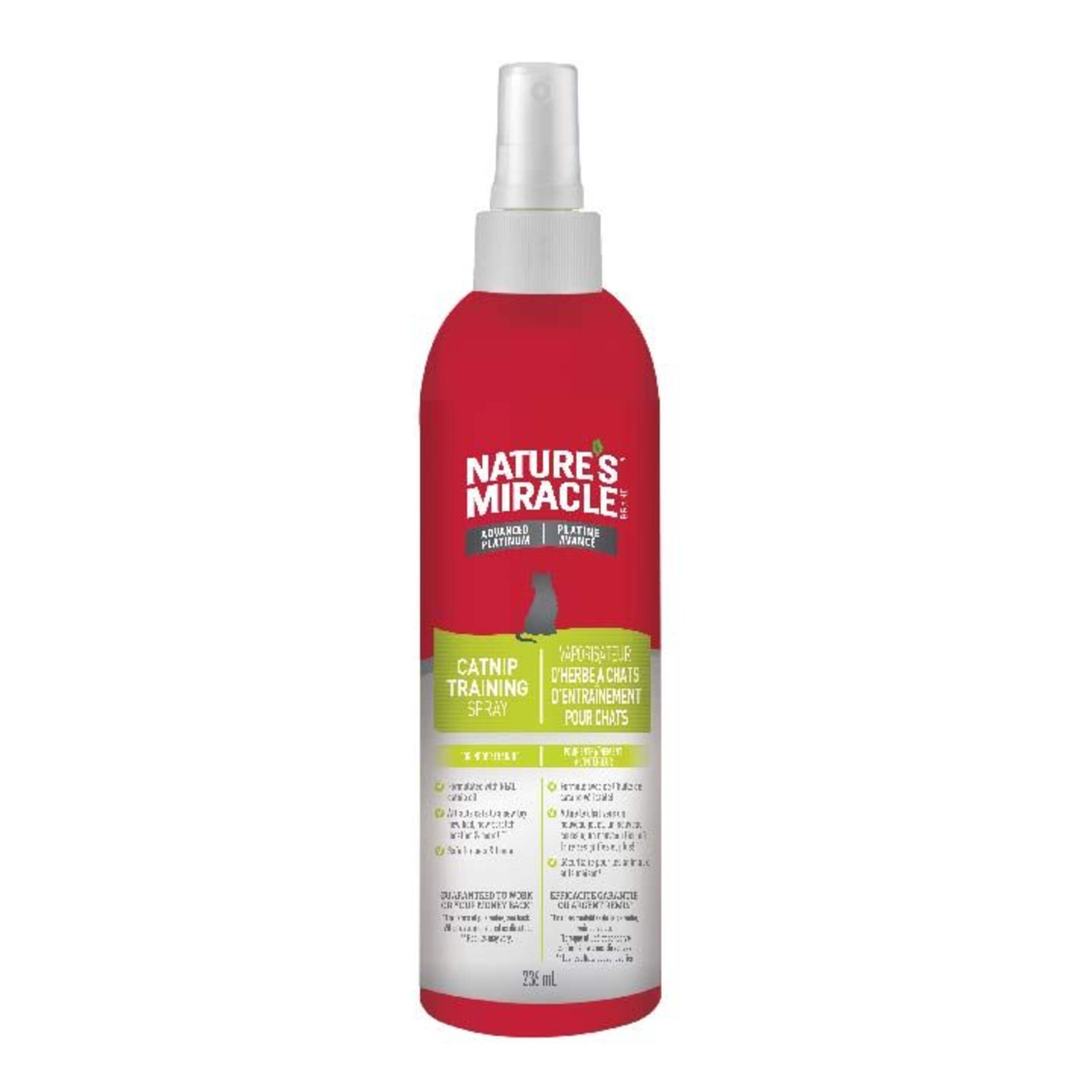 Nature’s Miracle Catnip Training Spray, 236-mL Front_Flat