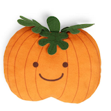 Petco Pumpkin Plush Dog Toy Front_Flat