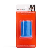 Well & Good 3-in-1 Flexible Bitter Pet Bandage, Assorted