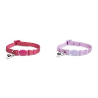 Petco Pink & Purple Cat Collar, S/M, 2-pk