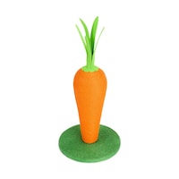 Poteau griffoir pour chats Petco Carrot, orange, 23 po Front_Flat