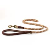 Laisse en corde pour chien Reddy, havane, 6 pi Front_Elevated