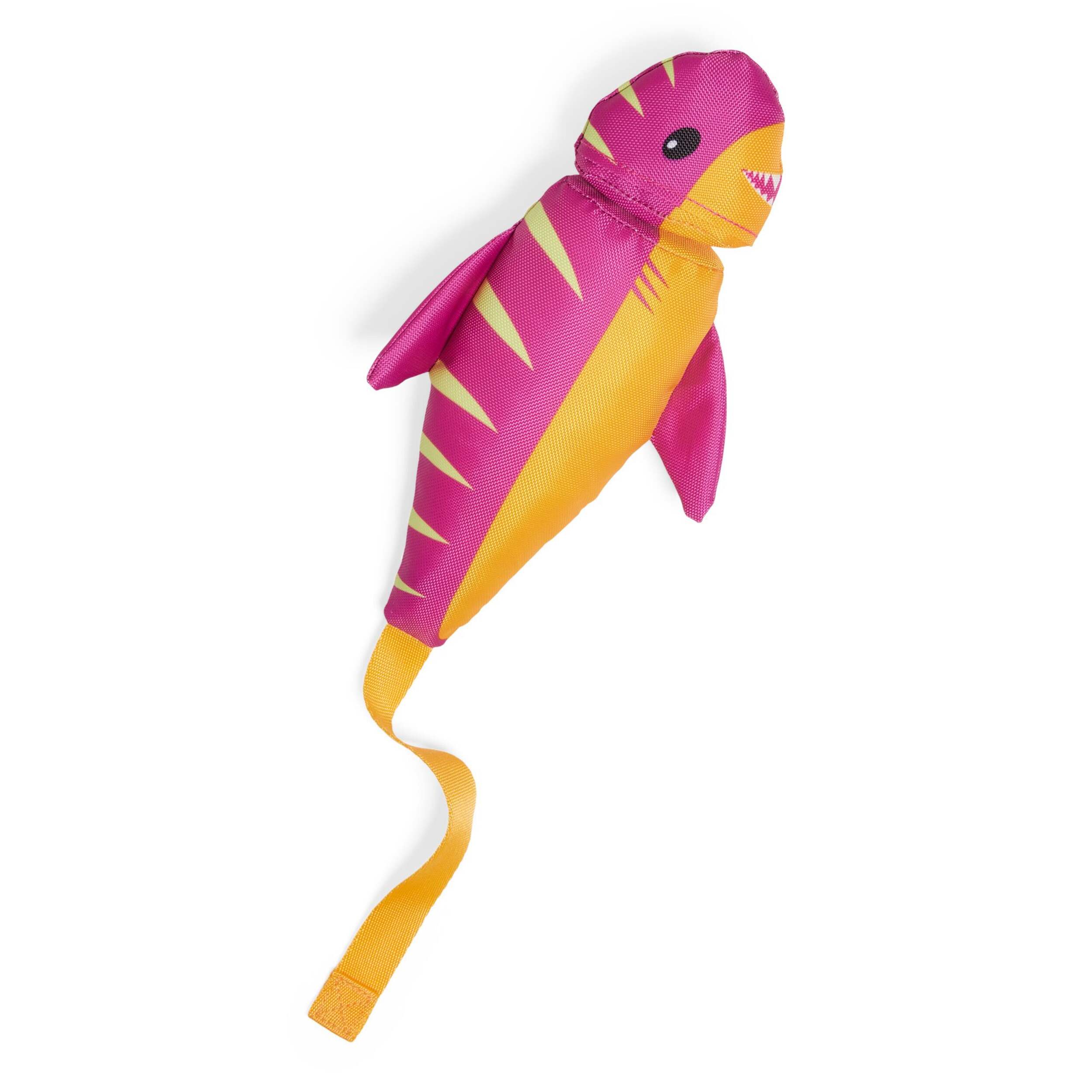 Petco Launching Fish Flinger Dog Toy Overhead_Plunge