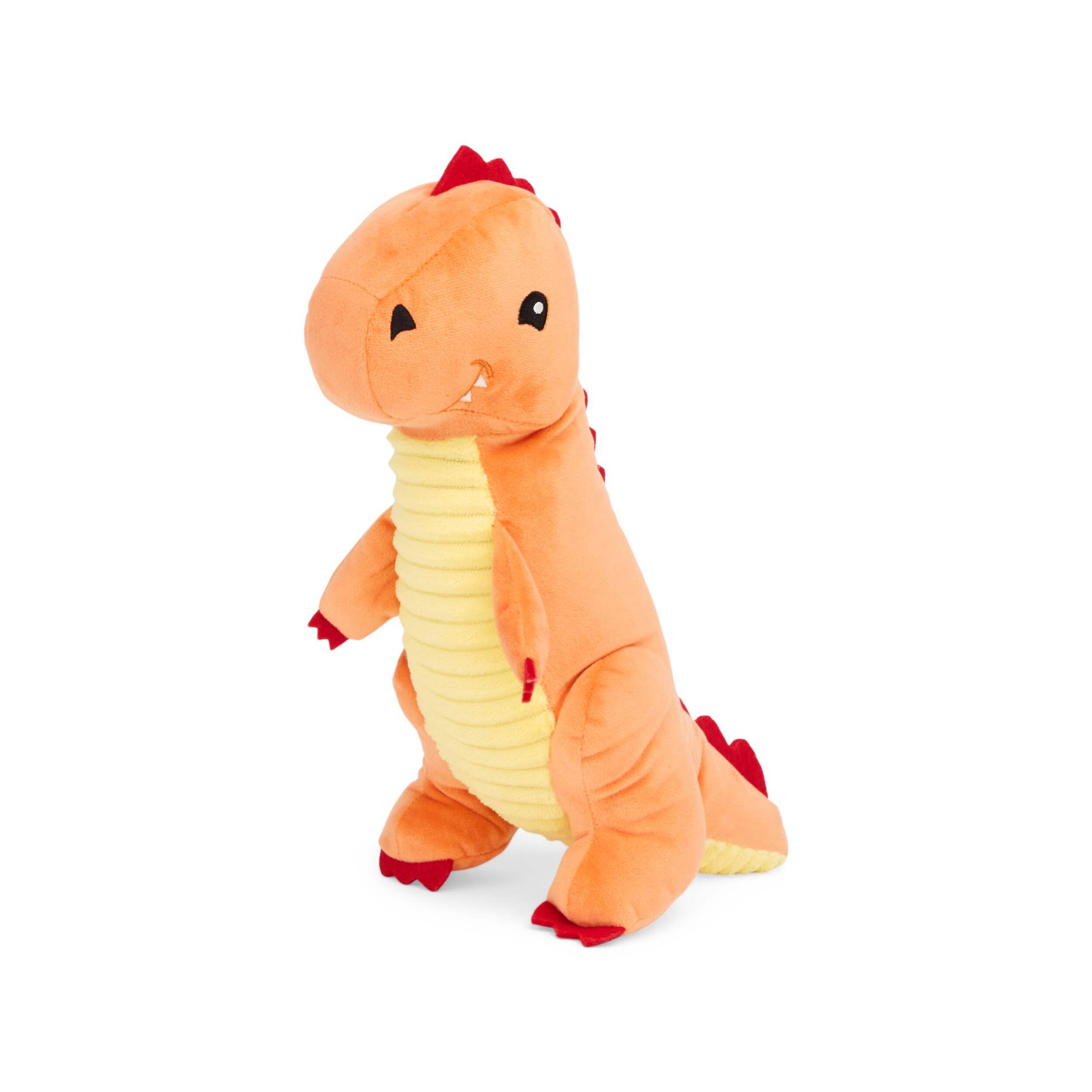 Jouet pour chiens en peluche Petco T-Rex, grand Front_Three_Fourths_Angled_Left
