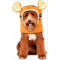 Disney Winne The Pooh Tigger Pet Headpiece Costume, Orange, Assorted Sizes