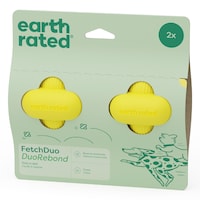 Earth Rated Fetch Duo Dog Toy, 2-in, 2-pk Front_Angled_Left