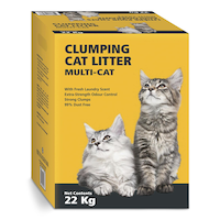 Litière agglomérante Multi-Chat, parfumée, 22 kg Front_Angled_Right