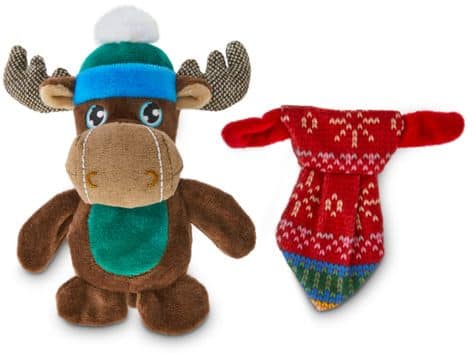 Squeaky moose dog sales toy