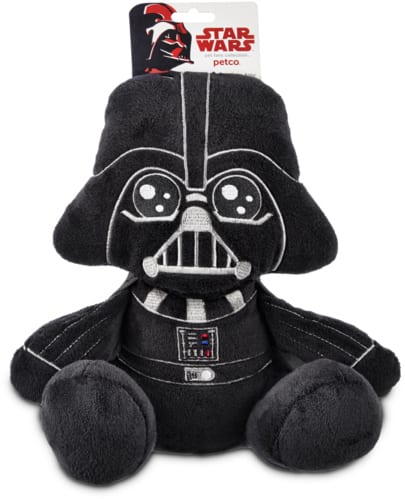 Petco Star Wars Darth Vader Soft Plush Squeaky Dog Toy, 9-in | Canadian ...