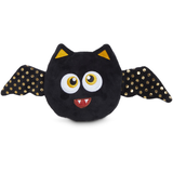 Bootique Halloween Squeak Plush Bat Squeaker Dog Toy, 12" Front_Flat