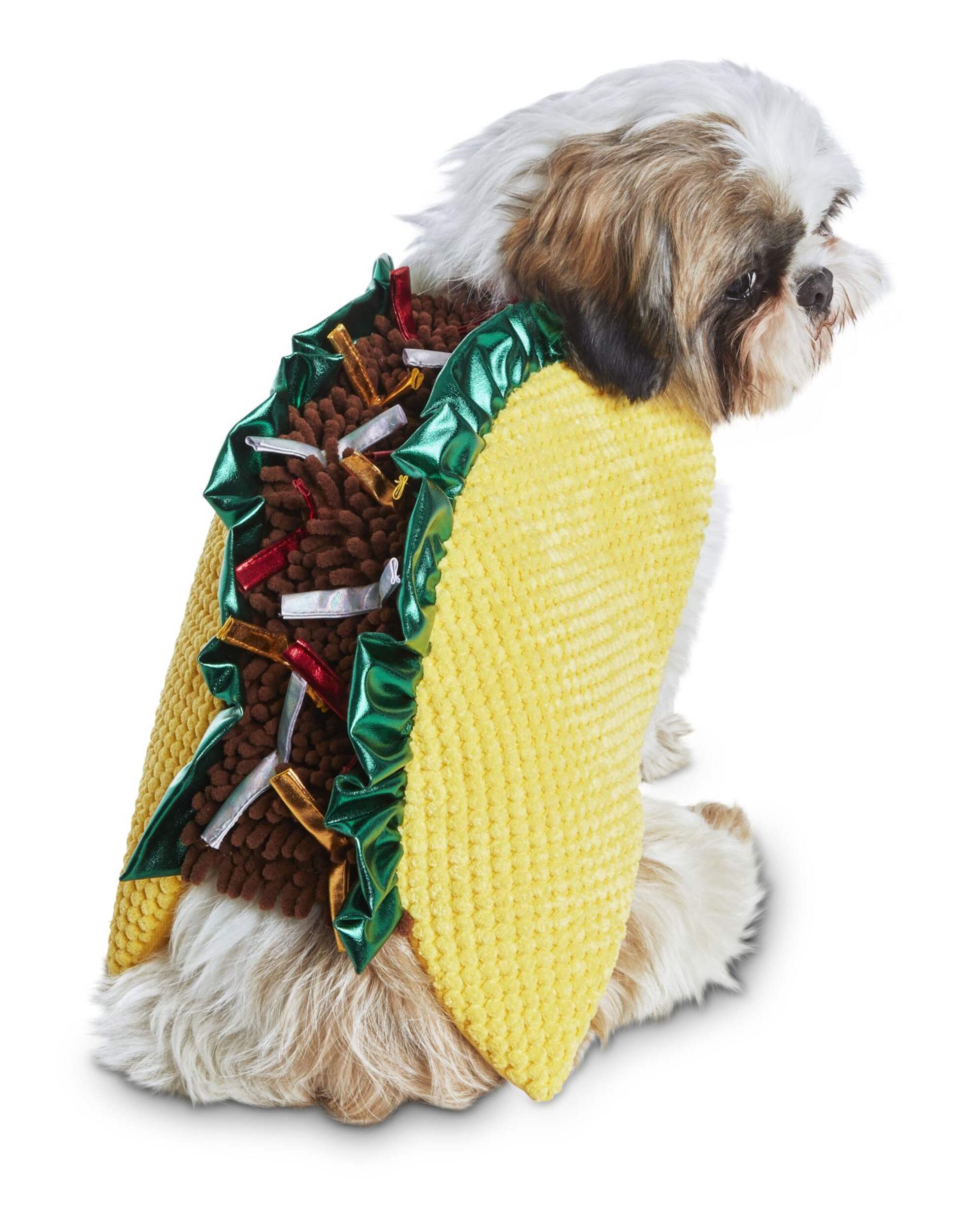 Bootique Taco Dog Costume Back_Angled_Right