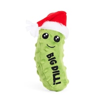 Merry Makings at Petco Pickle Soft Plush Squeaky Dog Toys, Assorted Styles, 6-in Front_Flat