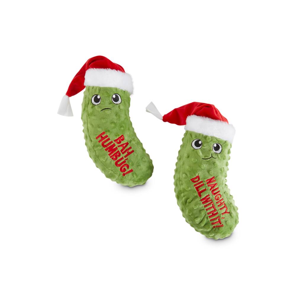 santa pickle dog toy