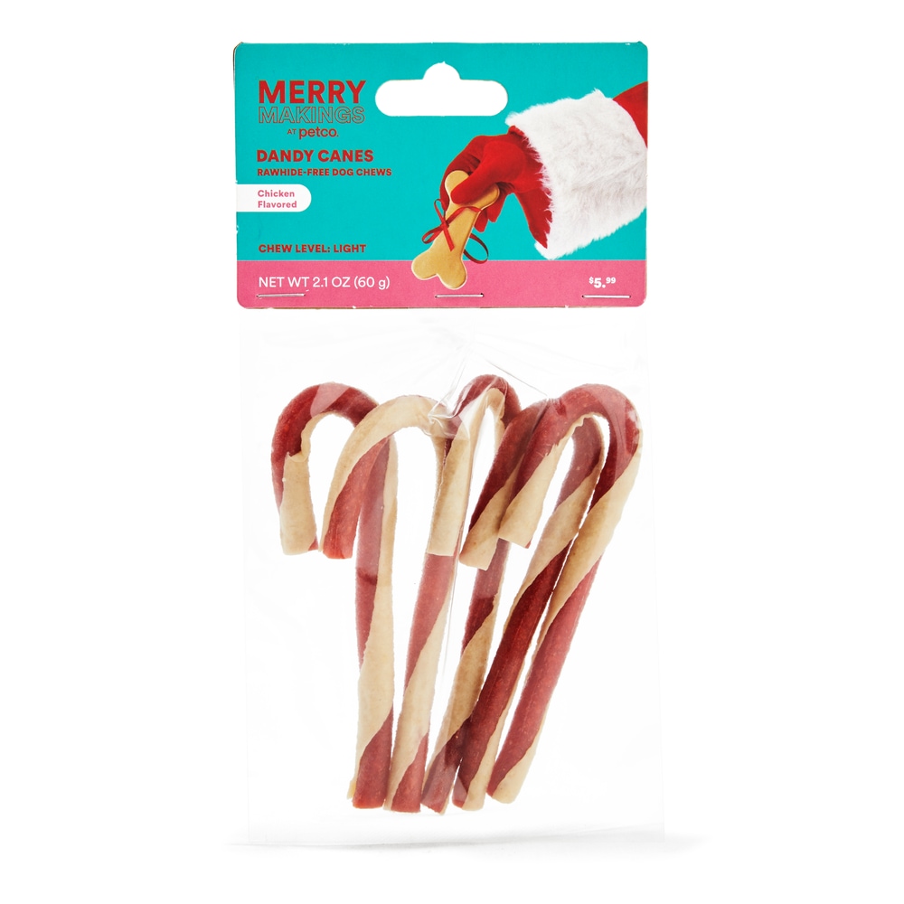 Petco Holiday Chicken Candy Cane Chew Canadian Tire