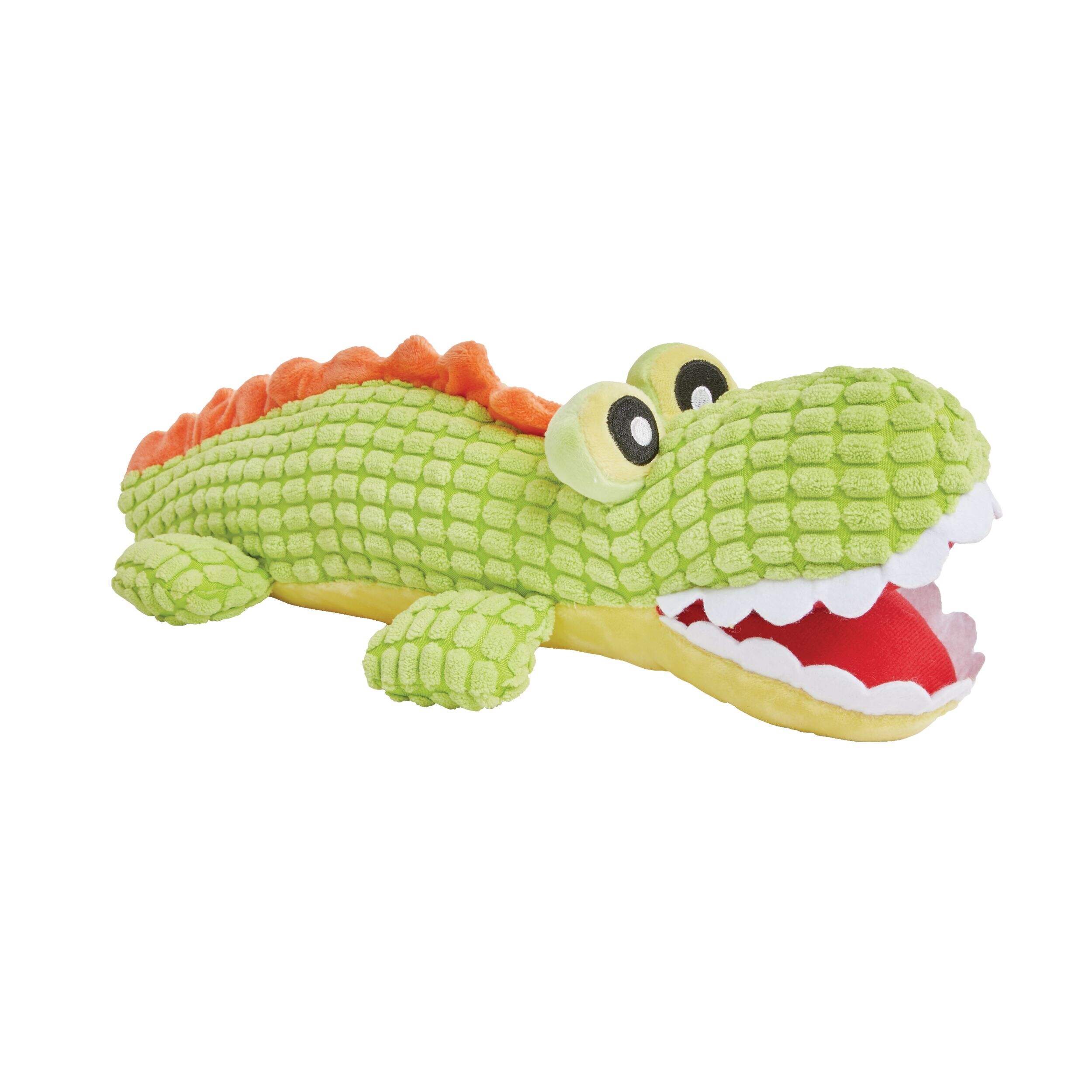 Petco Shark or Gator Soft Plush Squeaky Dog Toy, Assorted Colours, 18-in Front_Three_Fourths_Angled_Right