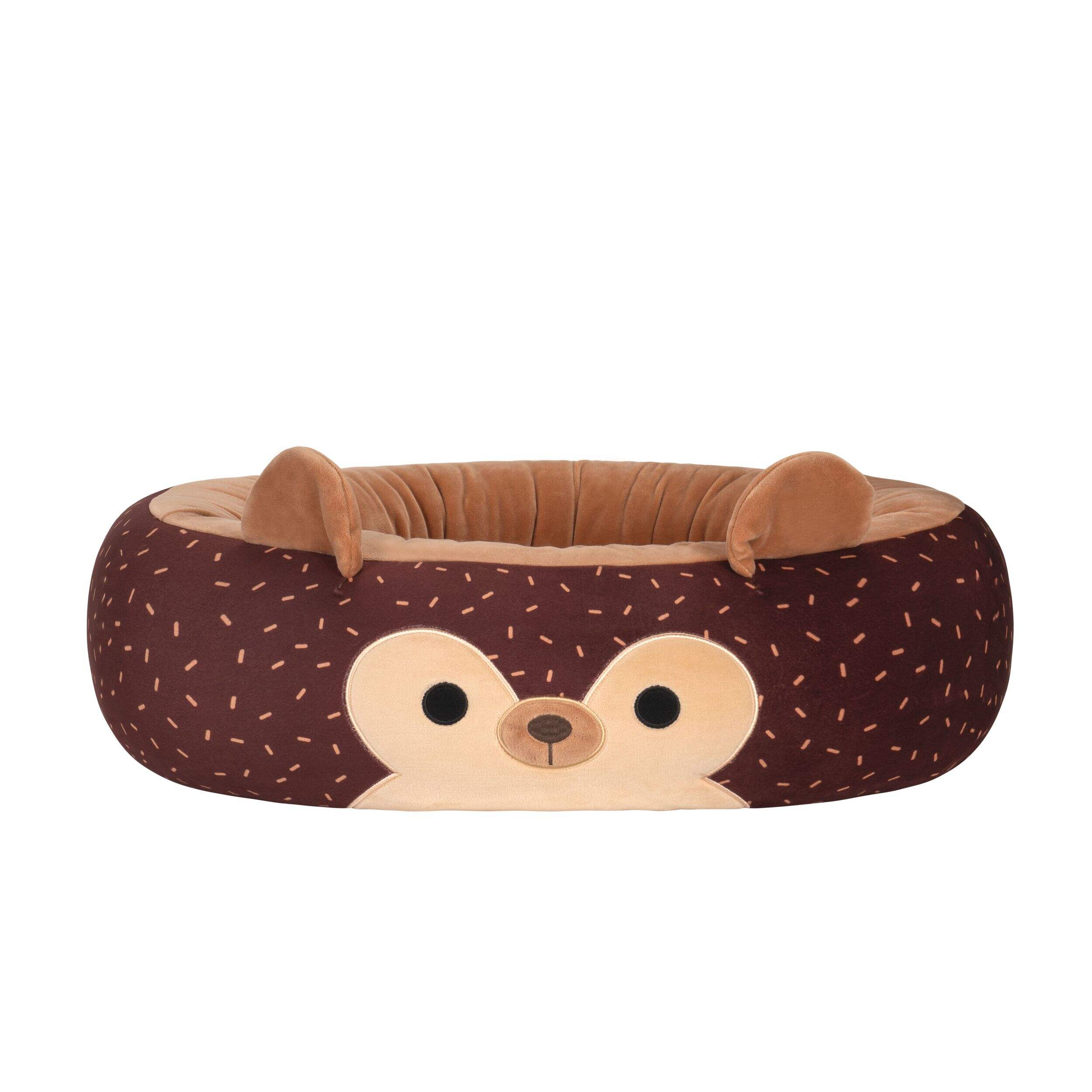 Squishmallow Hans 30-in Large Pet Bed with Non-Skid Bottom Front_Elevated