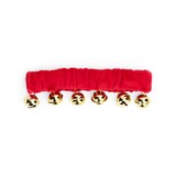 Collier élastique à grelots Petco Holiday pour animaux, rouge, tailles variées Front_Flat