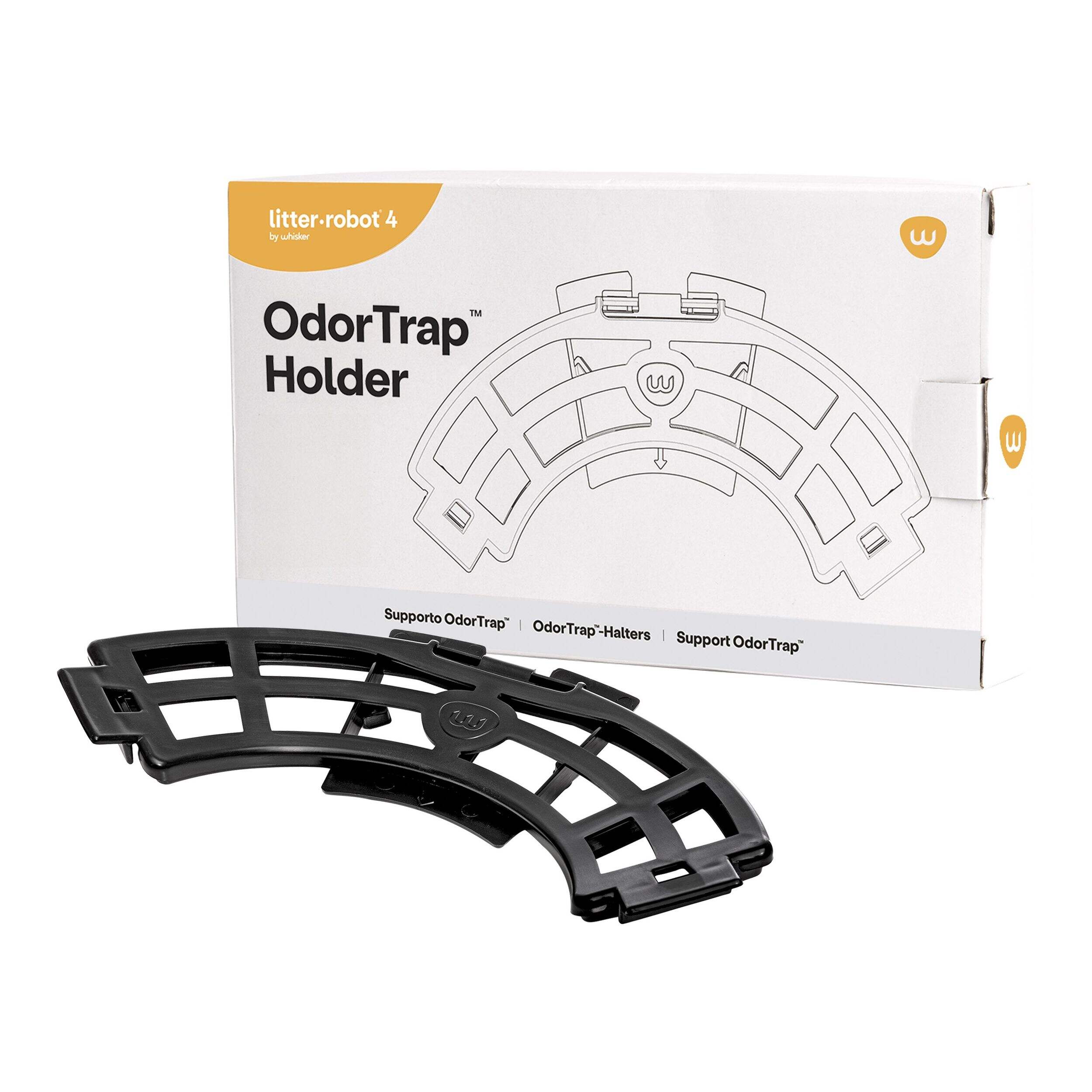 Support d'éliminateur d'odeurs pour Litter-Robot Whisker Front_Angled_Left