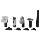 furMe Original Pet Grooming Vacuum Set for Dogs and Cats Front_Three_Fourths_Angled_Left