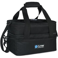 furMe Travel Carrying Case for furMe Grooming Vacuum Model FM-02 Front_Angled_Right