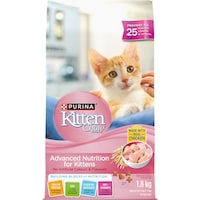 Nourriture sèche pour chatons Purina Kitten Chow Nutrition avancée, 1,8 kg