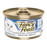 Purina® Fancy Feast® Grilled Tuna in Gravy, Wet Cat Food, 85-g Front_Elevated