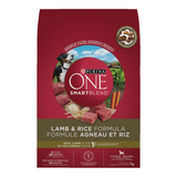 Purina ONE® SmartBlend™ Lamb & Rice Formula Adult Dry Dog Food, Assorted Sizes Front_Flat