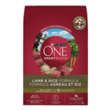Purina ONE® SmartBlend™ Lamb & Rice Formula Adult Dry Dog Food, Assorted Sizes Front_Flat