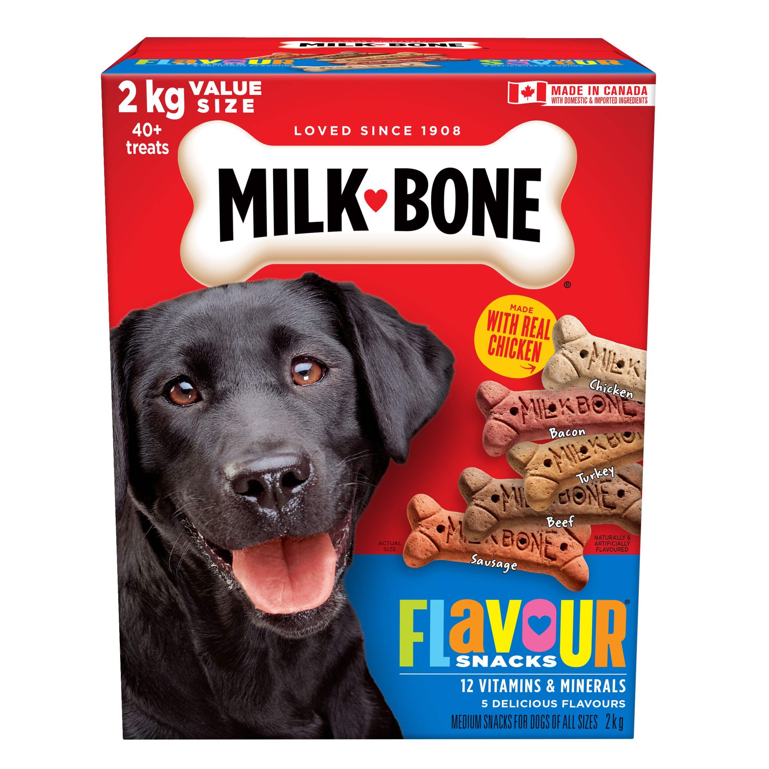 MILKBONE,FLA/SNK 2KG