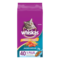Nourriture sèche pour chats Whiskas Sélections aux fruits de mer, 2 kg Front_Flat