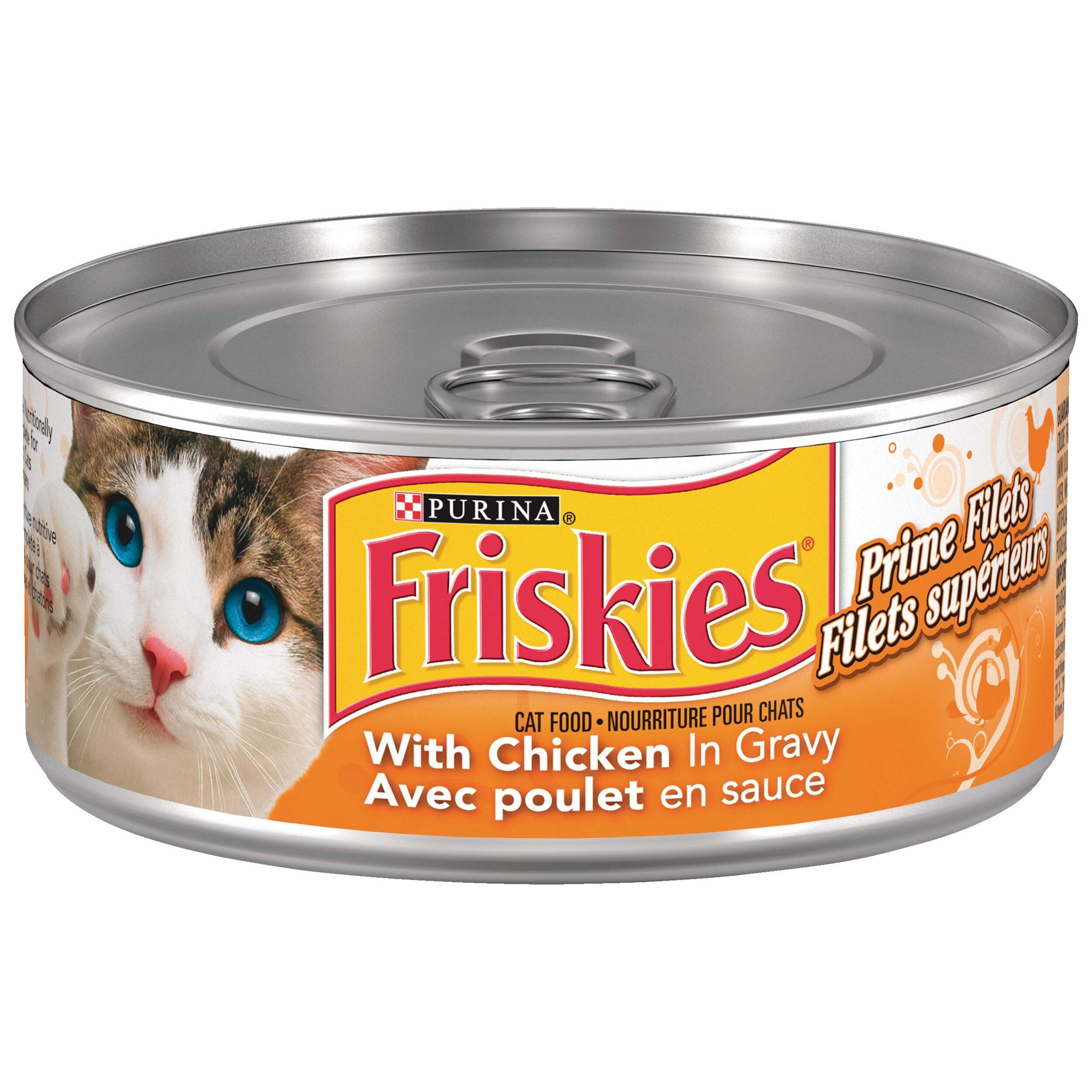 Purina Friskies® Chunks Chicken Dinner In Gravy Wet Cat Food, 156-g ...