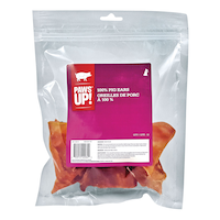 PAWS UP! Gâteries à mâcher pour chiens oreilles de porc, paq. 12, 500 g