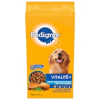 Nourriture sèche pour chiens adultes Pedigree Vitalité+ poulet rôti et légumes, 2 kg Front_Flat