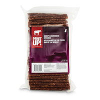 PAWS UP! Beef Rawhide Sticks Dog Treats, 100-pk, 900-g Front_Flat