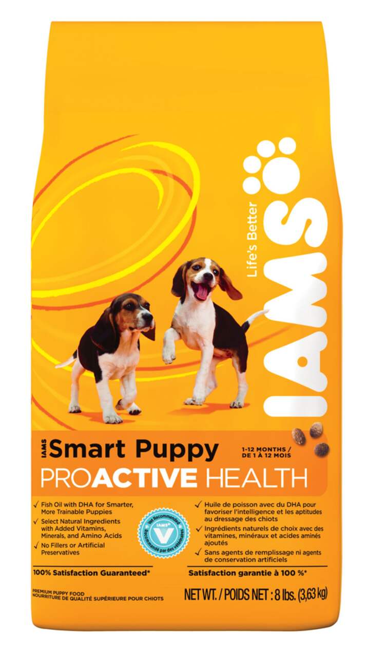 Iams dog food smart hot sale puppy
