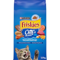 Nourriture sèche pour chats Purina Friskies Chef's Blend, 1,5 kg