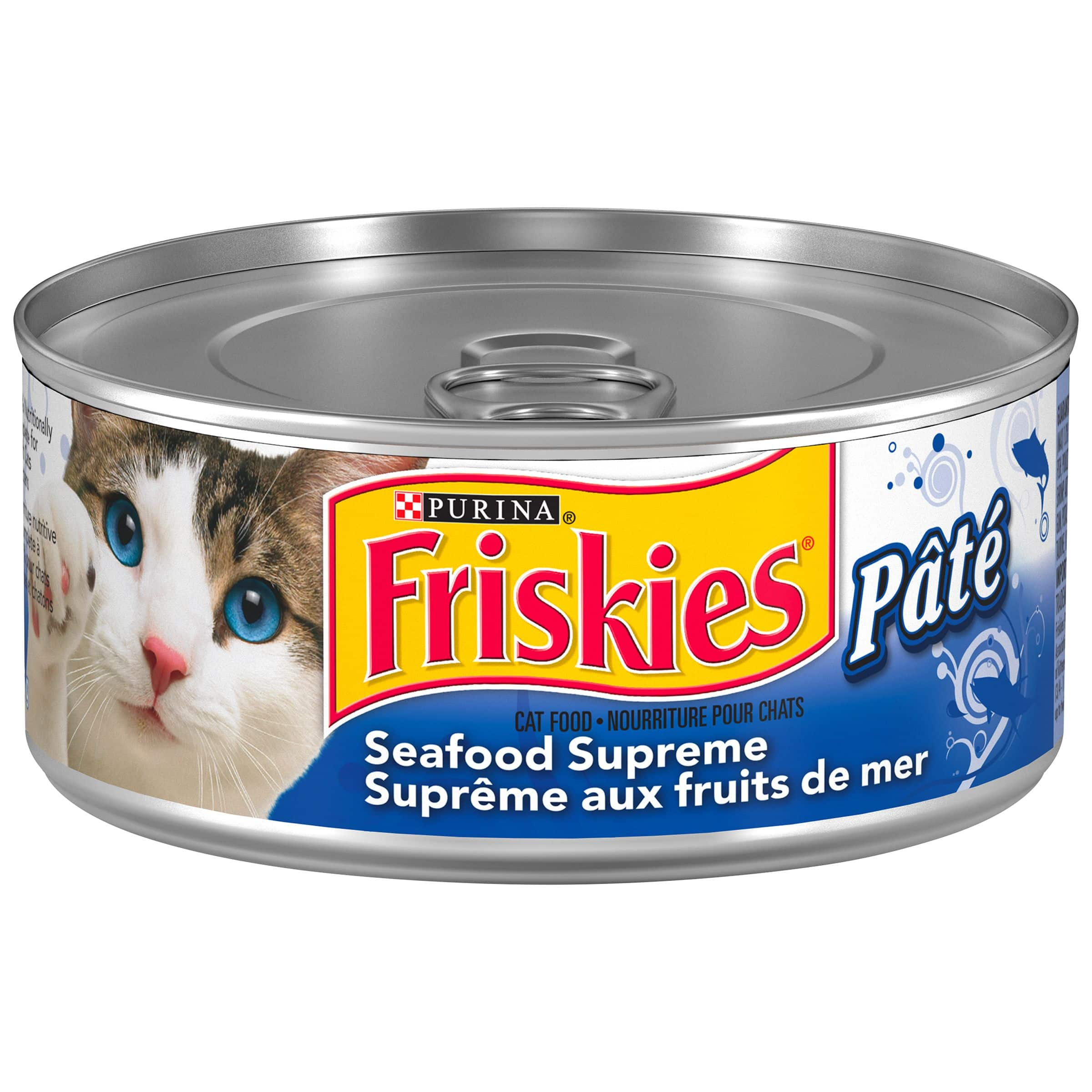 Purina Friskies Pate Seafood SuPreme Wet Cat Food 156 g